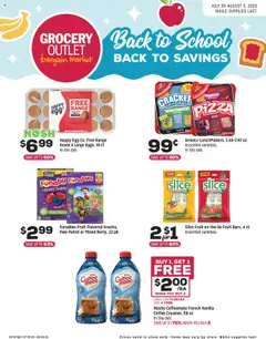 Preview of Grocery Outlet weekly ads valid from 30.07.2025