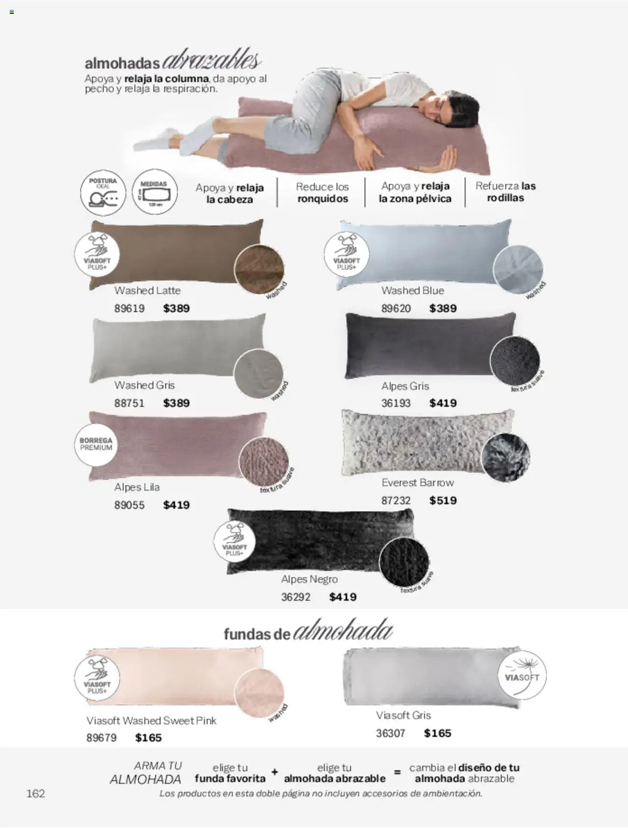 Nuevas ofertas de Vianney válidas en toda la República Mexicana desde el 07.03.2025. ¡Encuentra las mejores ofertas en Vianney catálogo Primavera! | Página: 164 | Productos: Funda, Almohada