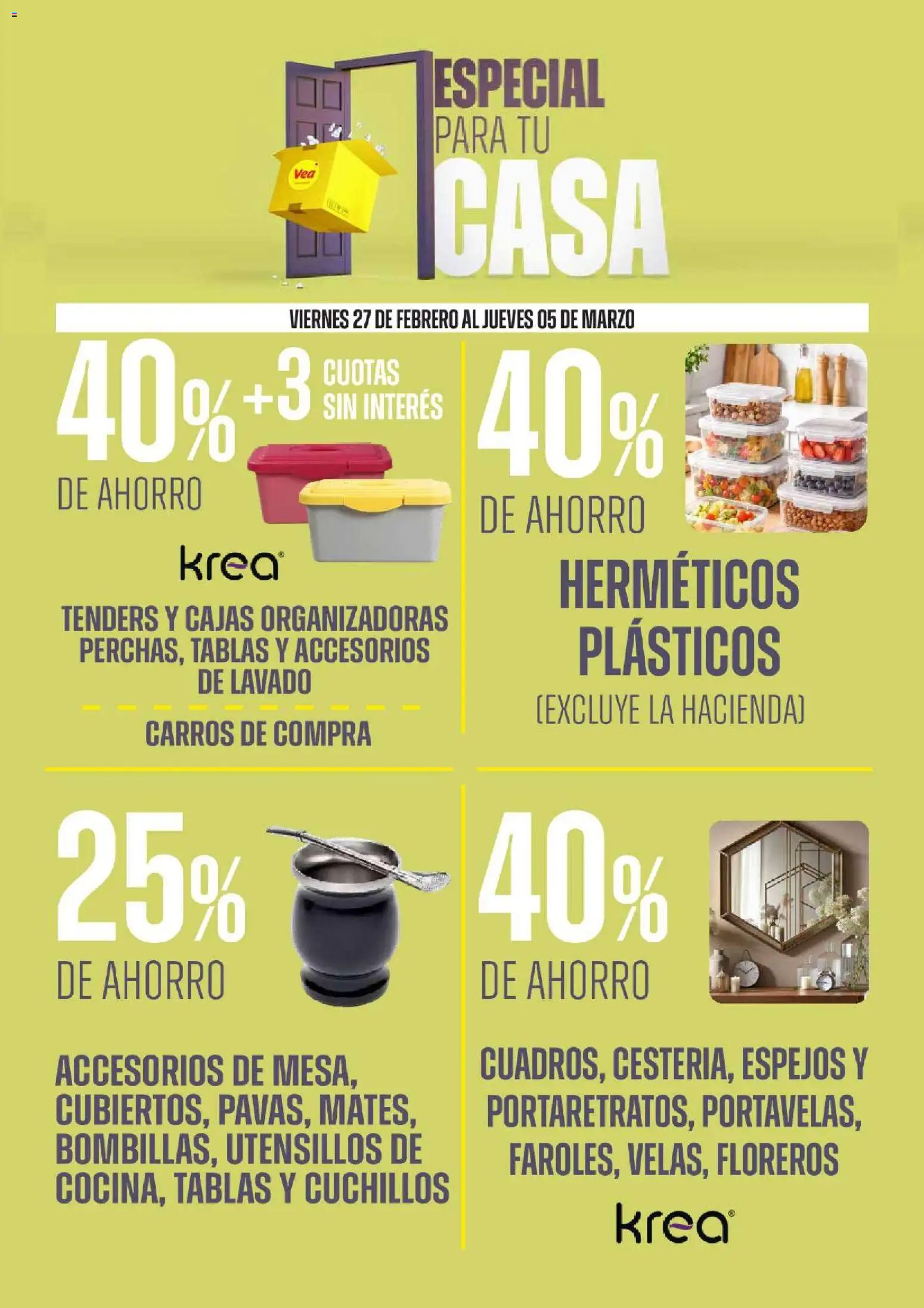 Vea - Ofertas especial para tu casa │ válido desde el 27.02.2026 | Página: 8