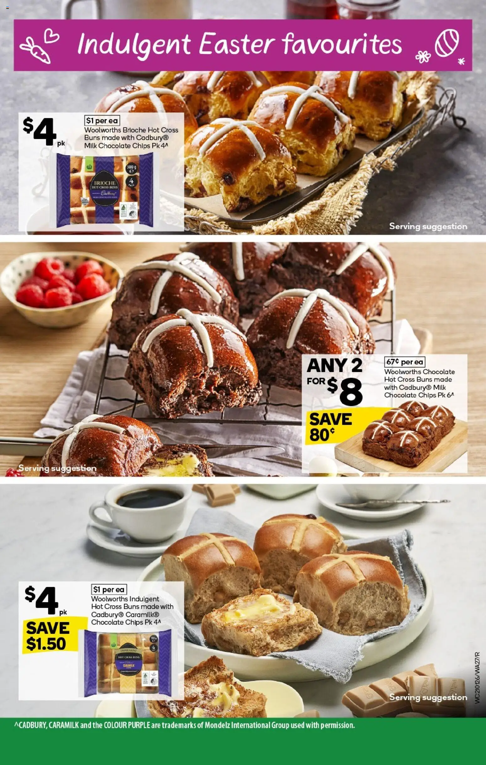 Woolworths catalogue - valid from 21.01.2026 | Page: 27 | Products: Milk, Chocolate, Chips
