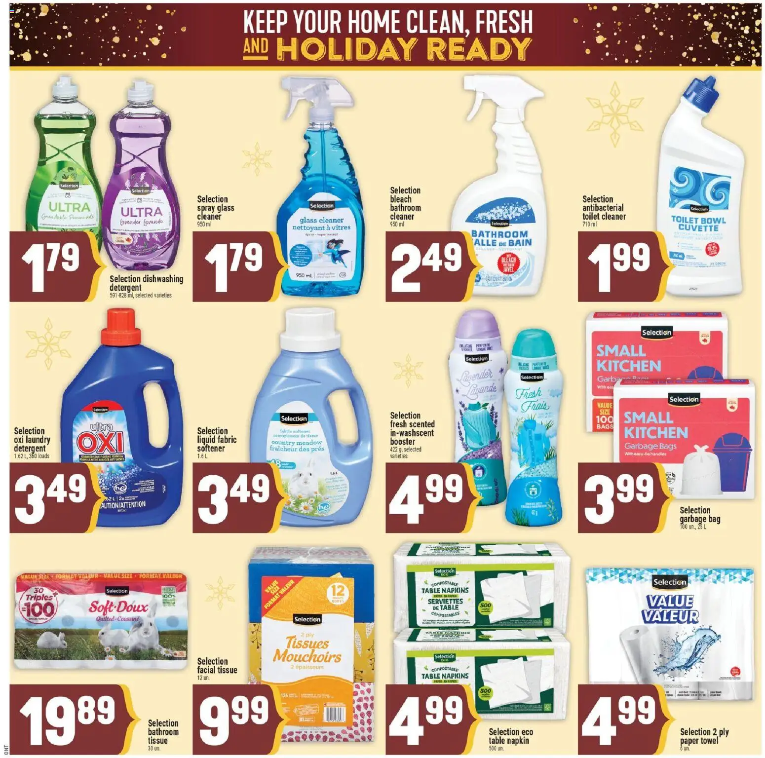 Adonis flyer valid from 04.12.2025 | Page: 9 | Products: Bag, Detergent, Table