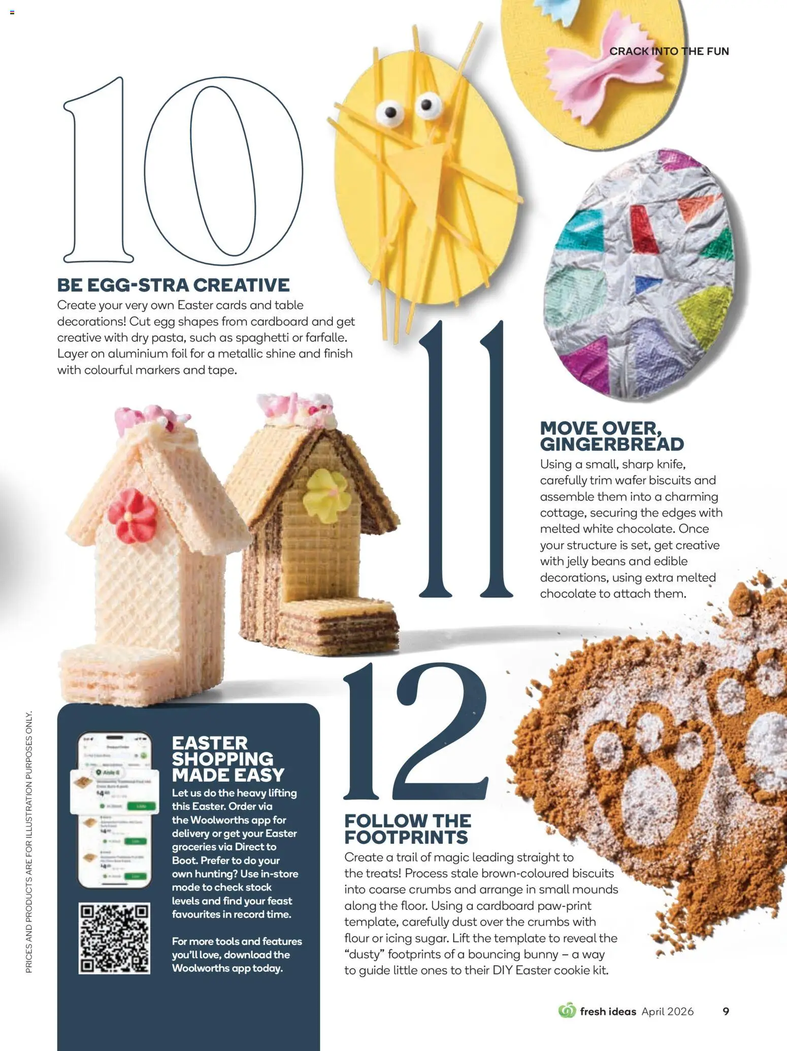 Woolworths catalogue - valid from 01.04.2026 | Page: 9 | Products: Aluminium foil, Flour, Biscuits, Tools