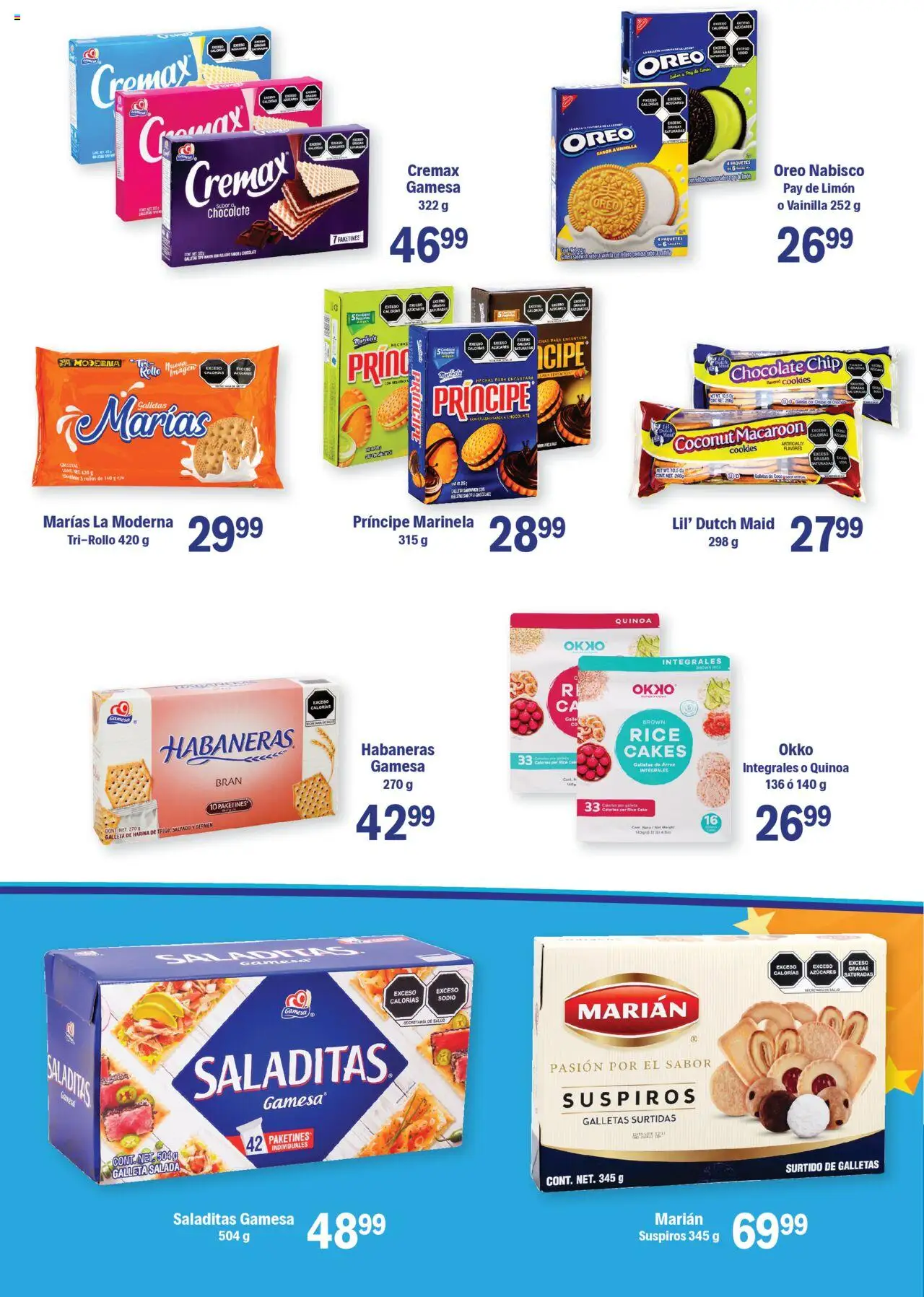 Nuevas ofertas de S-Mart válidas en toda la República Mexicana desde el 07.10.2025. ¡Encuentra las mejores ofertas en S-Mart - Folleto de Feria - Chihuahua! | Página: 5 | Productos: Limón, Chocolate, Arroz, Galletas