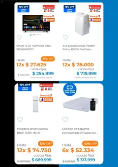 Vista previa Pardo catálogo válido desde el 27.10.2025 | Página: 8 | Productos: Aire acondicionado, Colchón, Espuma, Heladera