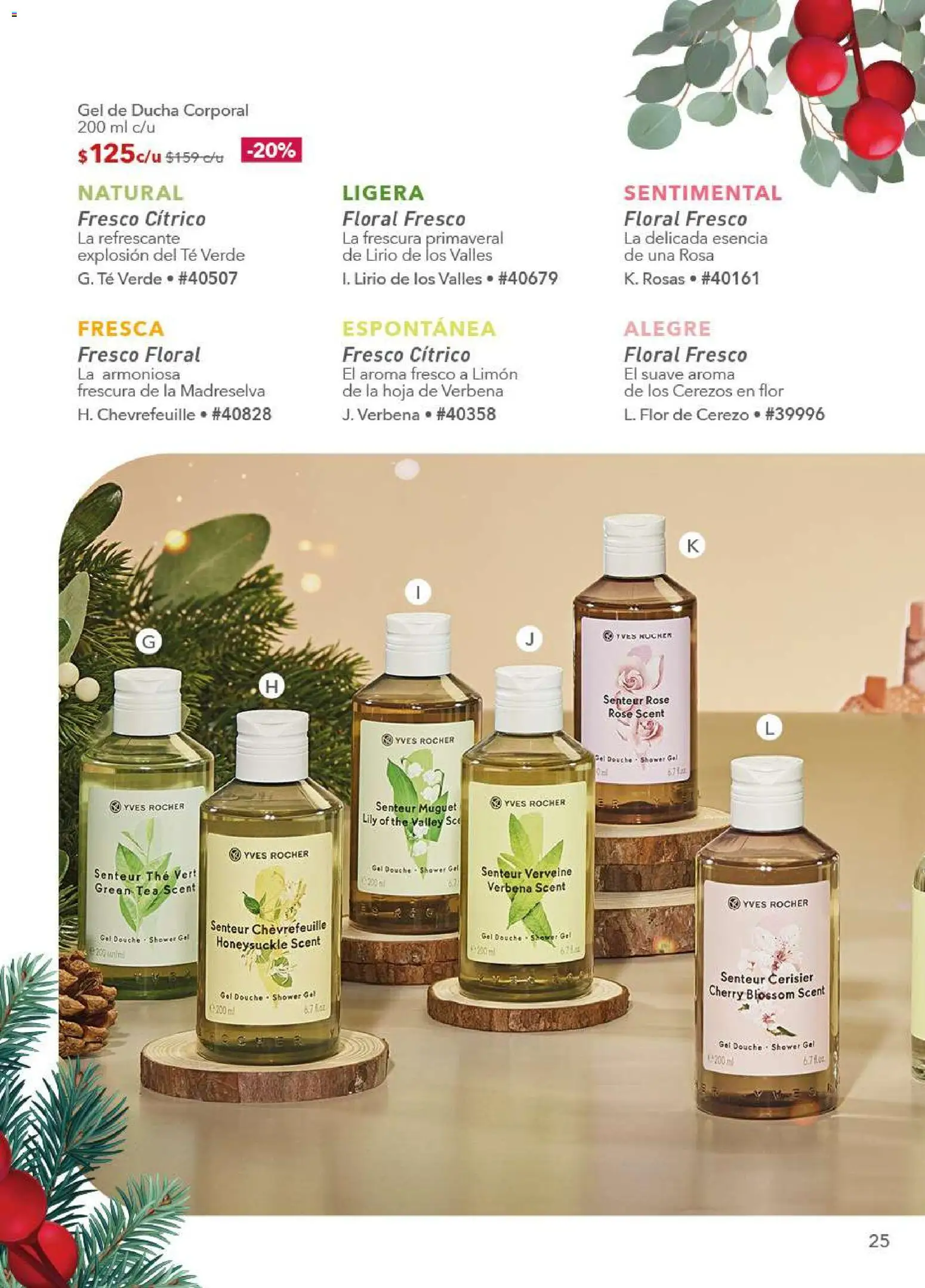 Nuevas ofertas de Yves Rocher válidas en toda la República Mexicana desde el 09.12.2025. ¡Encuentra las mejores ofertas en Yves Rocher campaña 17 2025! | Página: 25 | Productos: Limón, Té, Gel de ducha