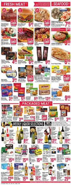 Jewel Osco Weekly Ad - valid from 30.07.2025 | Page: 2 | Products: Wine, Tea, Beef, Seafood
