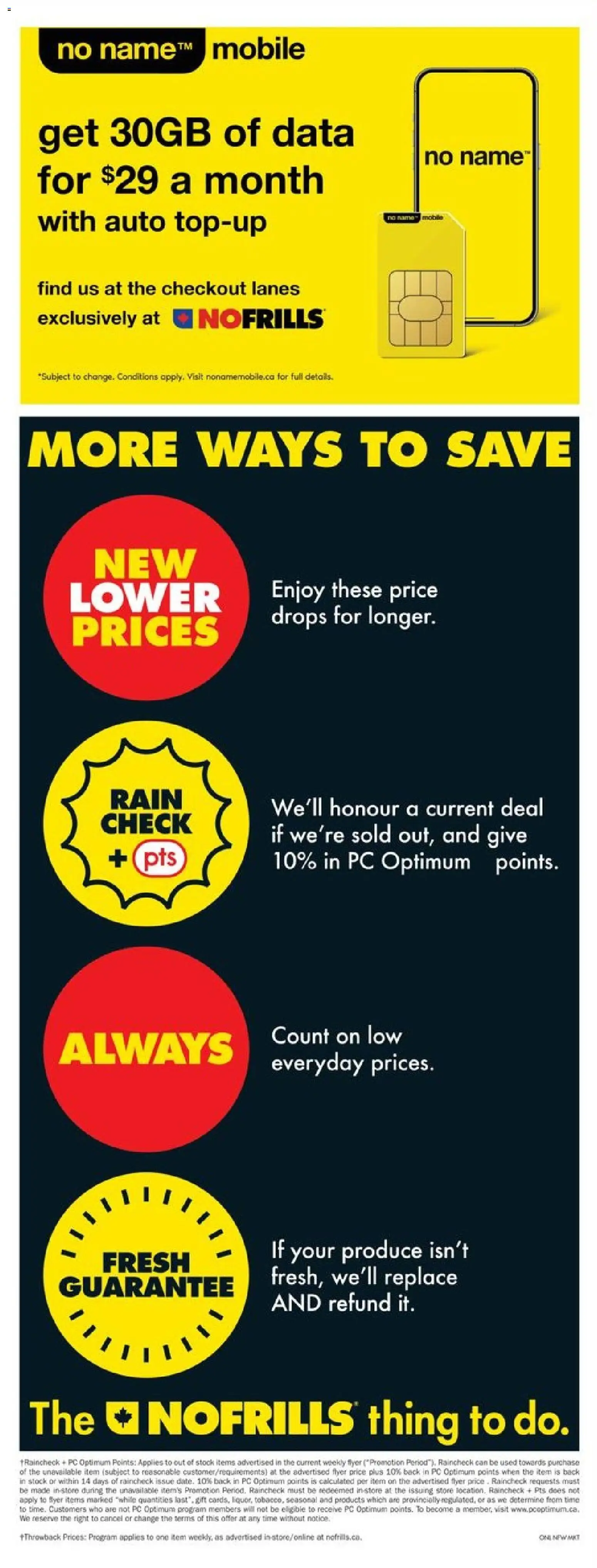 No Frills flyer valid from 06.11.2025 | Page: 14 | Products: PC