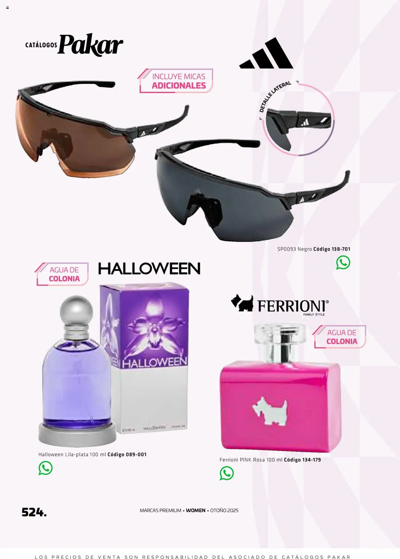 Nuevas ofertas de SC Pakar válidas en toda la República Mexicana desde el 29.08.2025. ¡Encuentra las mejores ofertas en SC Pakar - Catálogo Otoño Women! | Página: 524 | Productos: Agua