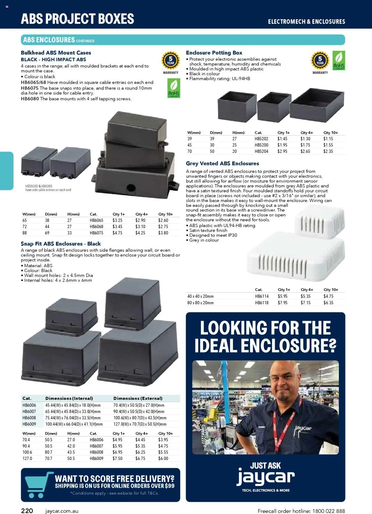 Jaycar catalogue - valid from 09.07.2025 | Page: 220 | Products: Box, Cable
