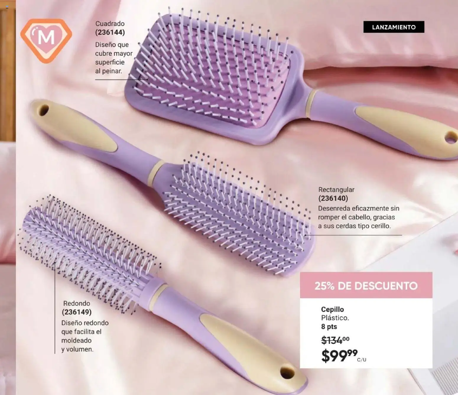 Nuevas ofertas de AVON válidas en toda la República Mexicana desde el 02.04.2026. ¡Encuentra las mejores ofertas en AVON Casa & Estilo 6 2026! | Página: 101 | Productos: Cepillo