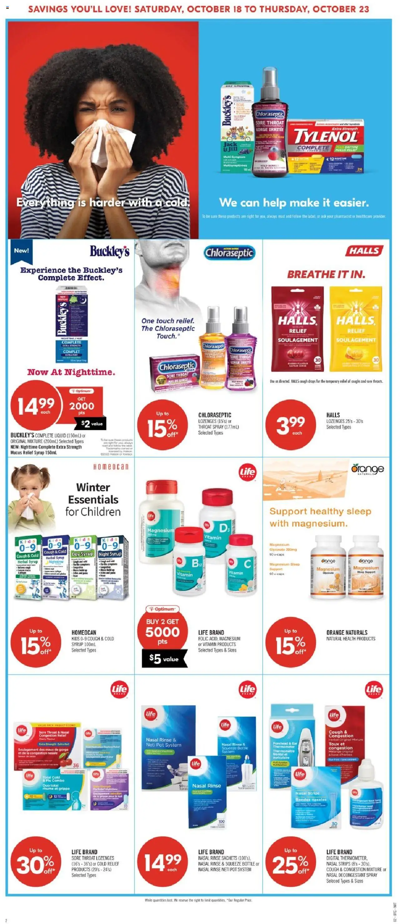 Shoppers flyer valid from 18.10.2025 | Page: 19 | Products: Thermometer