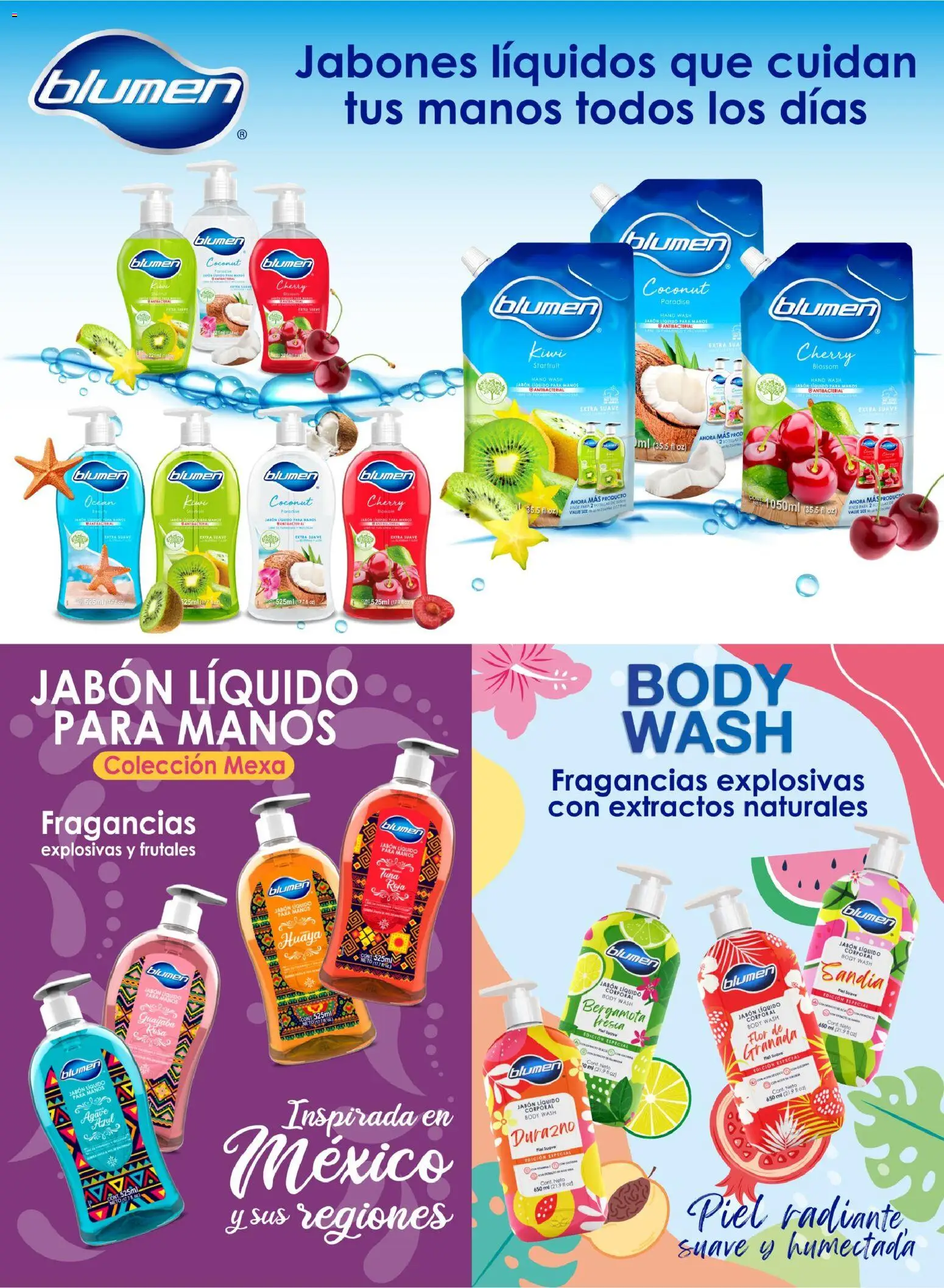 Nuevas ofertas de Chedraui válidas en toda la República Mexicana desde el 24.10.2025. ¡Encuentra las mejores ofertas en Chedraui folleto Vive Bella! | Página: 77 | Productos: Jamón, Kiwi, Radiante, Body