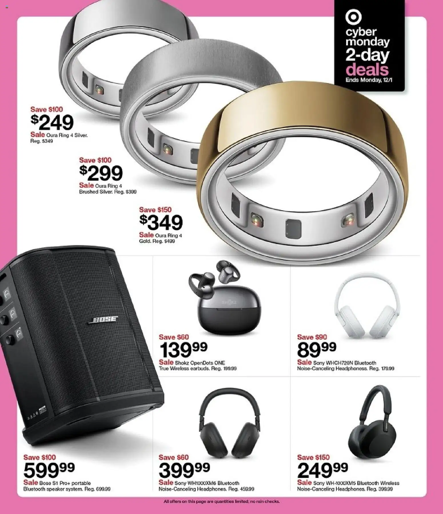 Target Weekly Ad - valid from 30.11.2025 | Page: 12 | Products: Ring, Speaker