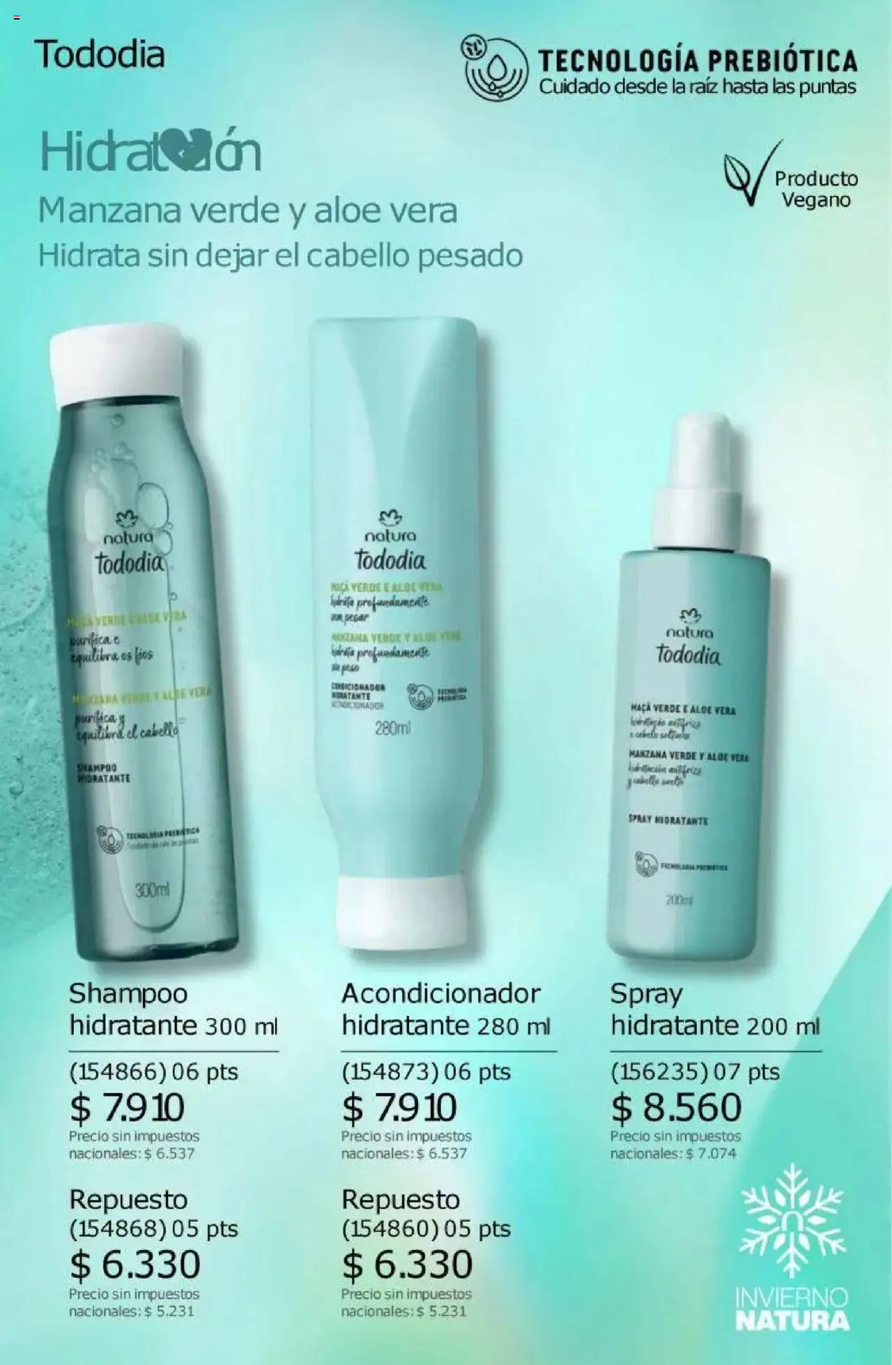 Catálogo Natura Ciclo 11 │ válido desde el 11.08.2025 | Página: 237 | Productos: Shampoo, Acondicionador, Manzana