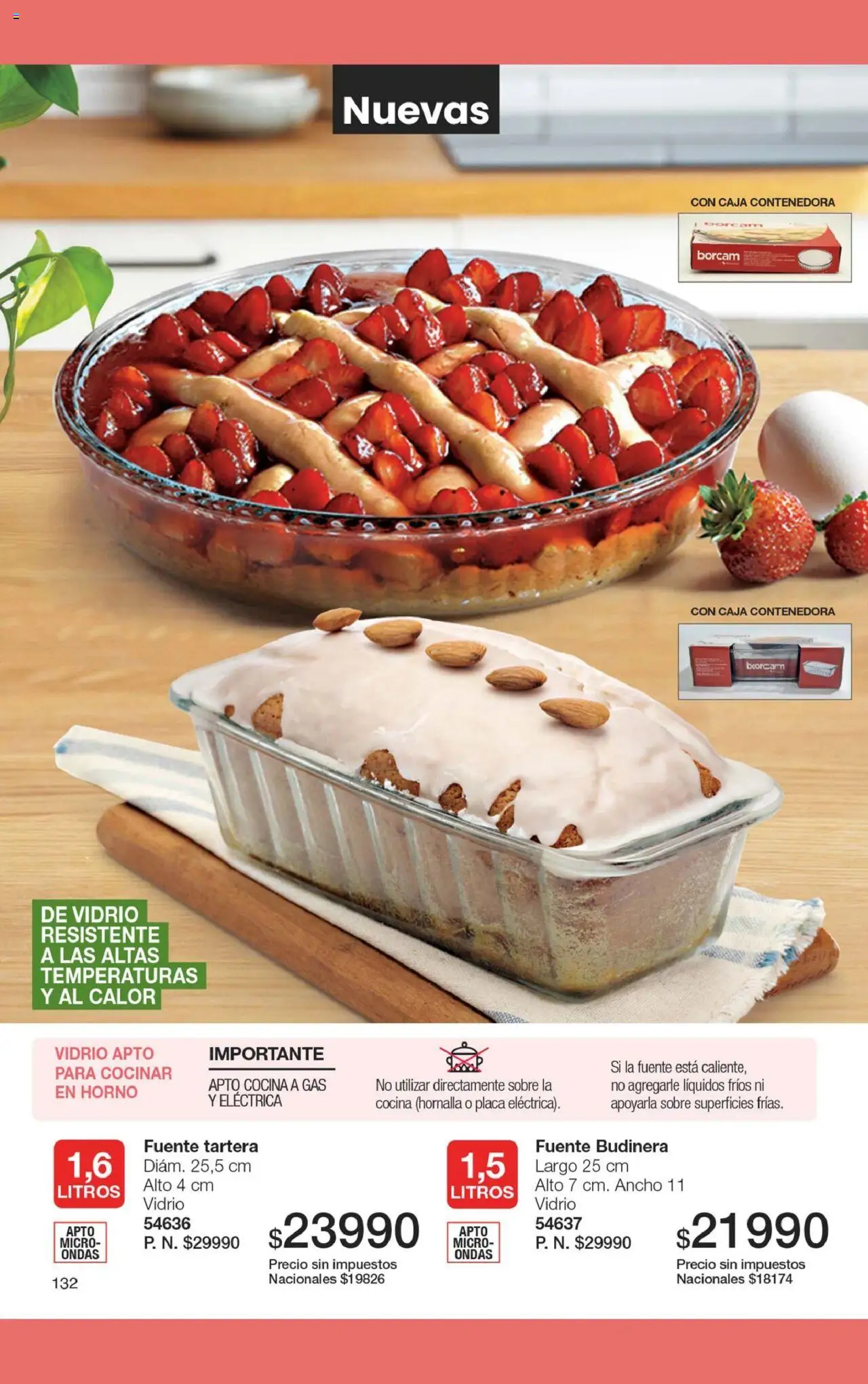 Gigot catálogo │ válido desde el 12.08.2025 | Página: 138 | Productos: Budinera, Horno, Cocina, Caja