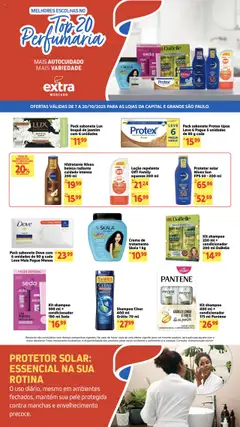 Extra - Ofertas de Mercado Perfumaria - Pré-Visualização do folheto da loja Extra, válido de 07.10.2025