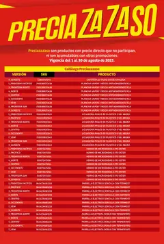 Nuevas ofertas de Soriana válidas en toda la República Mexicana desde el 01.08.2025. ¡Encuentra las mejores ofertas en Soriana - Catálogo Preciazazaso Mercado Nacional! | Página: 197