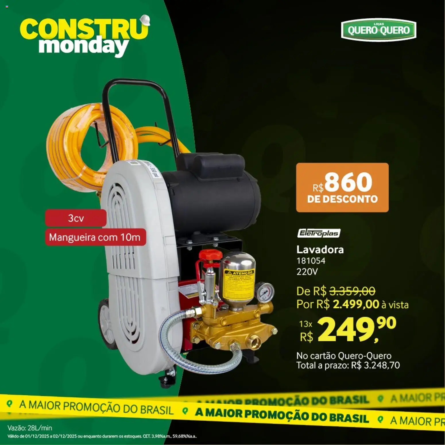 Lojas Quero-Quero Folheto - válido de 01.12.2025 | Página: 30 | Produtos: Mangueira