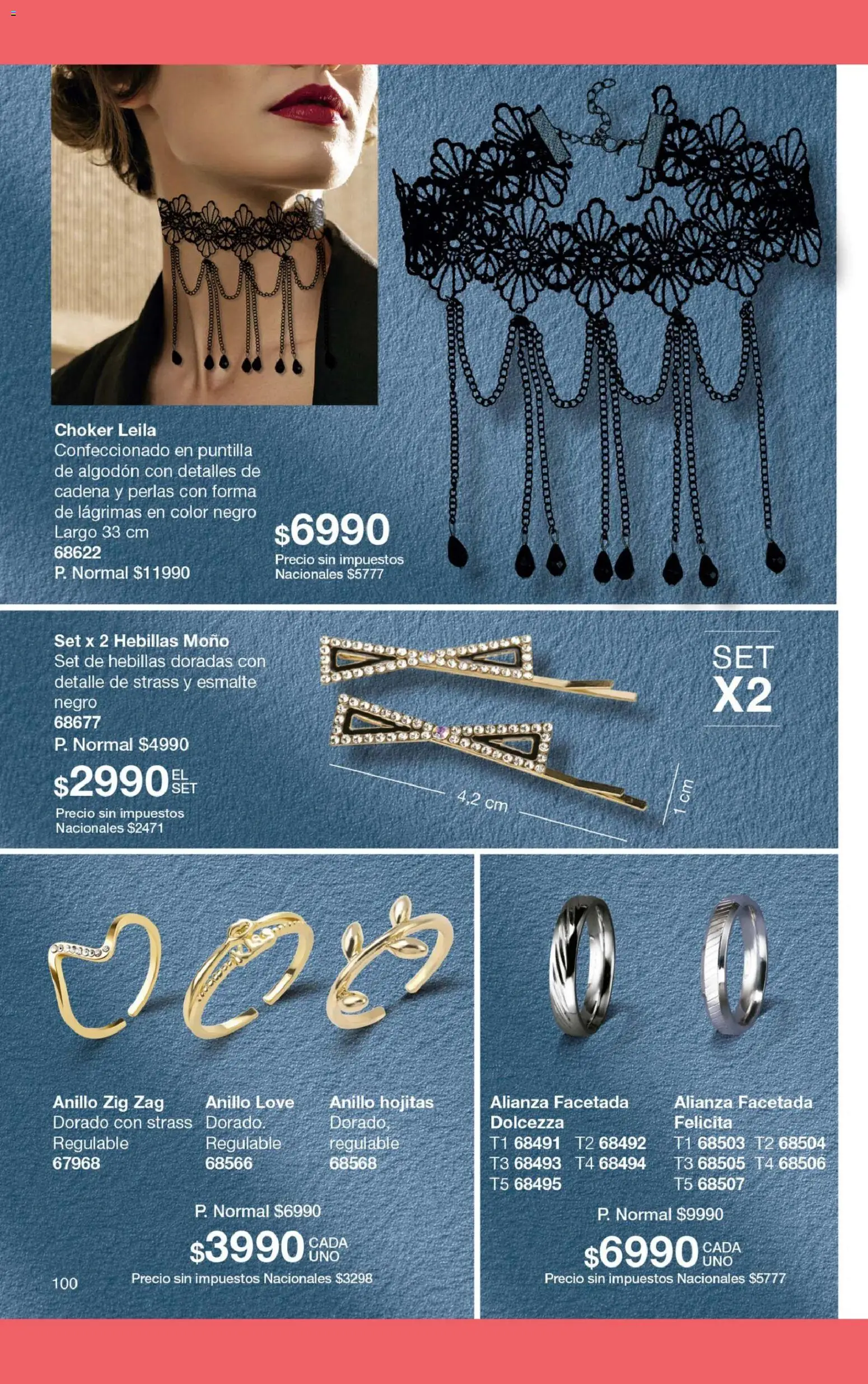 Gigot - CAMPAÑA 05 │ válido desde el 28.02.2026 | Página: 106 | Productos: Hebillas, Algodón, Anillo, Cadena