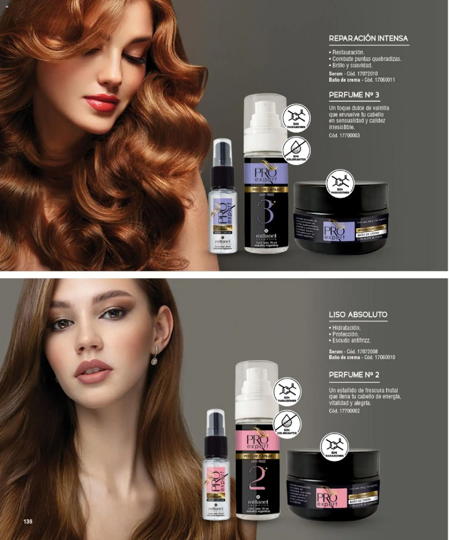 Millanel - Catálogo │ válido desde el 08.12.2025 | Página: 160 | Productos: Aceite, Serum, Baño de crema, Crema