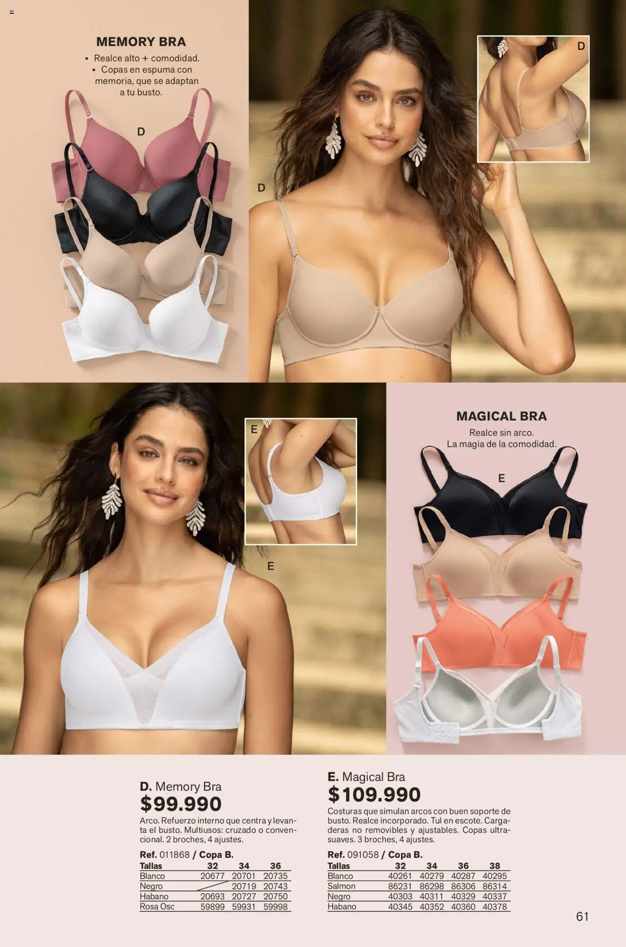 Leonisa revista - valida desde el 01.09.2025 | Página: 61 | Productos: Espuma
