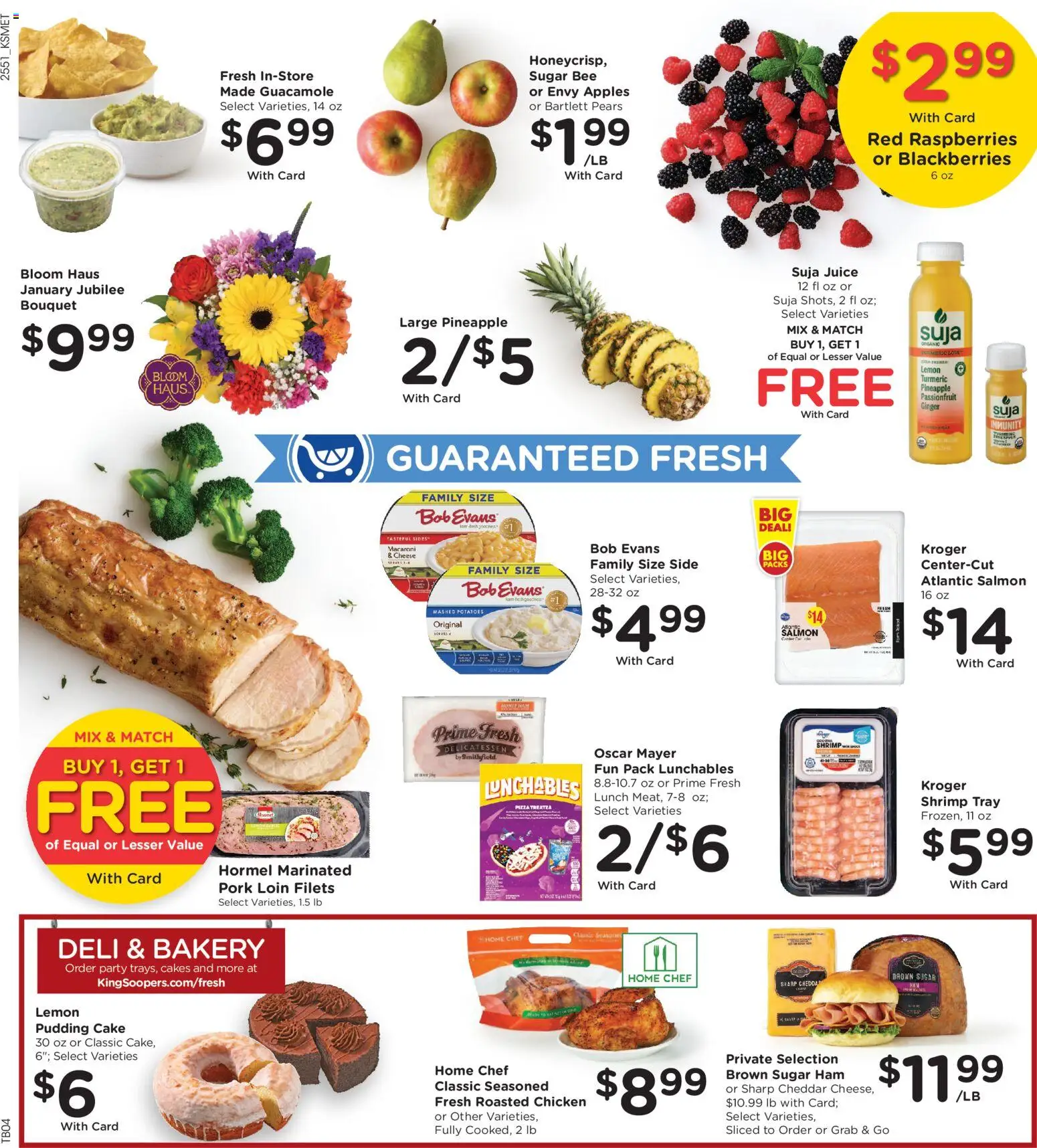 King Soopers Weekly Ad - valid from 21.01.2026 | Page: 10 | Products: Ginger, Potatoes, Sugar, Lemon