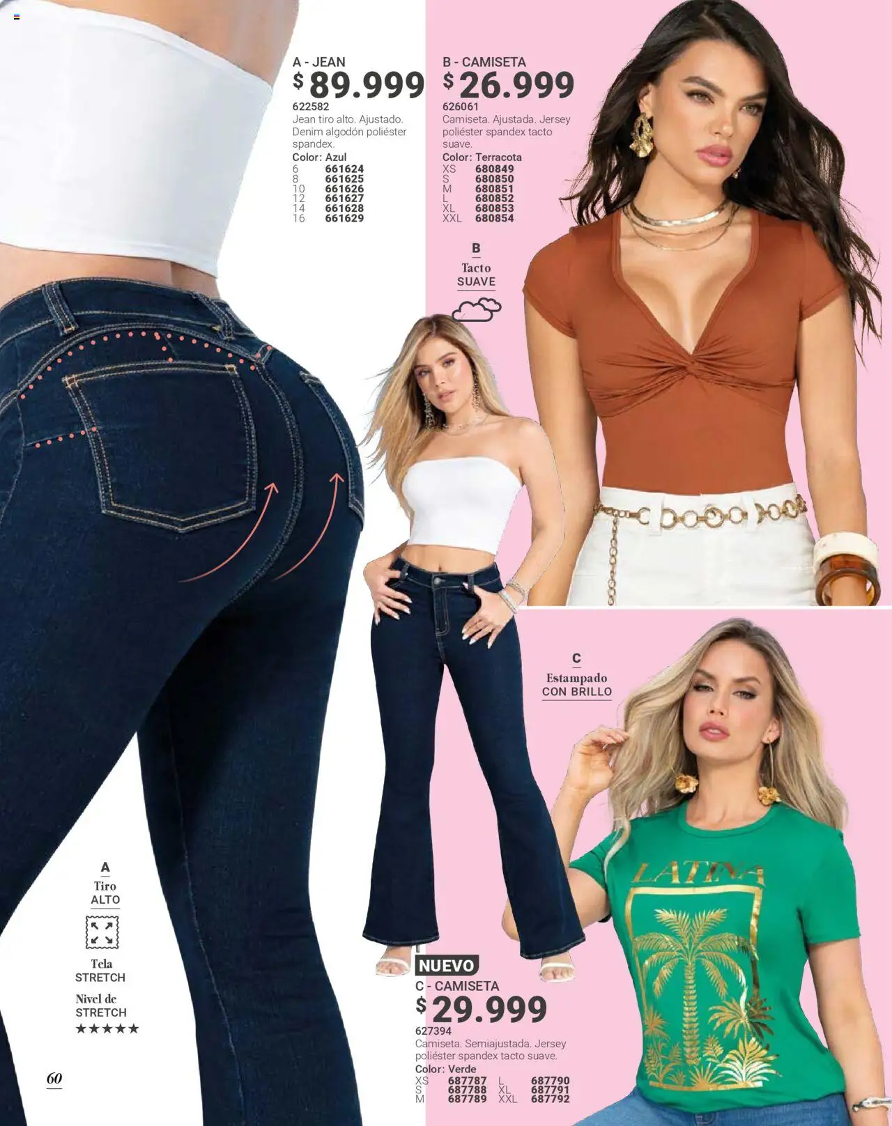 Carmel revista - valida desde el 01.12.2025 | Página: 60 | Productos: Algodón, Jean, Brillo, Camiseta
