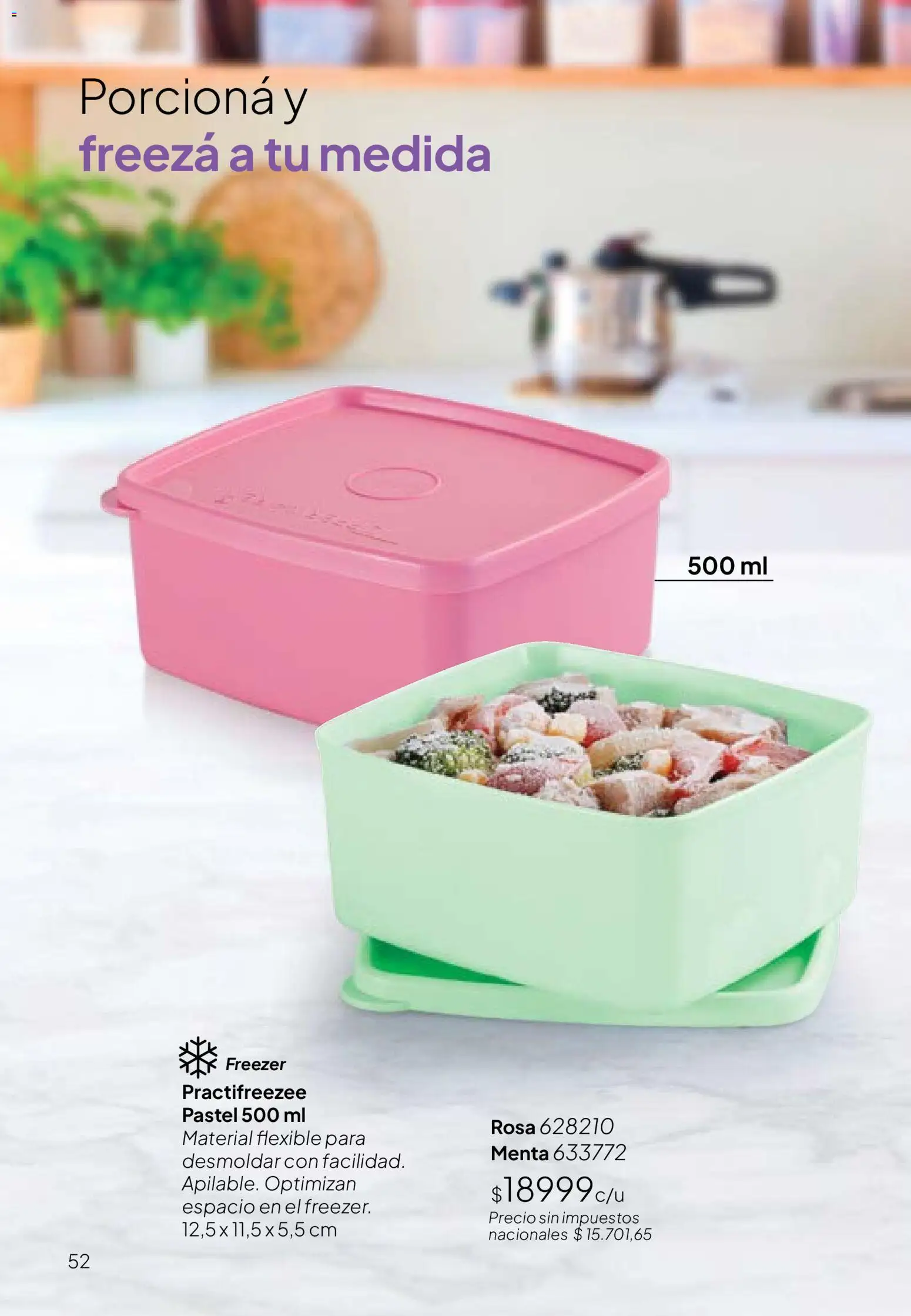 Tupperware Folleto │ válido desde el 24.11.2025 | Página: 53 | Productos: Flexible, Freezer