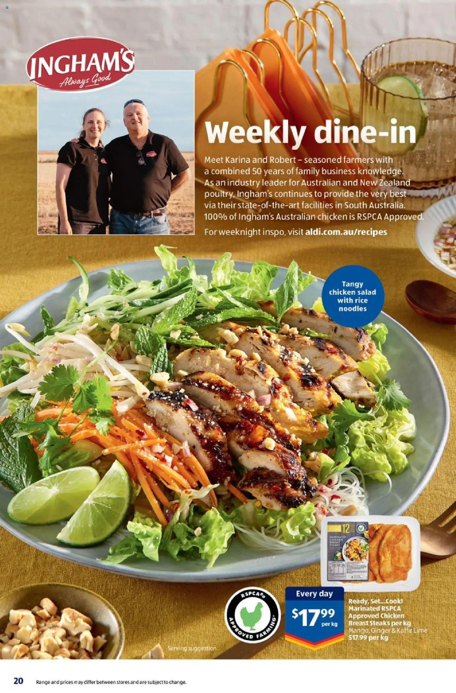 Aldi catalogue - valid from 11.02.2026 | Page: 20 | Products: Ginger, Chicken, Rice, Noodles