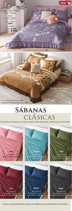 Vista previa de Colchas Concord catálogo, nuevo folleto de la tienda, válido en México a partir del 01.02.2026 | Página: 87