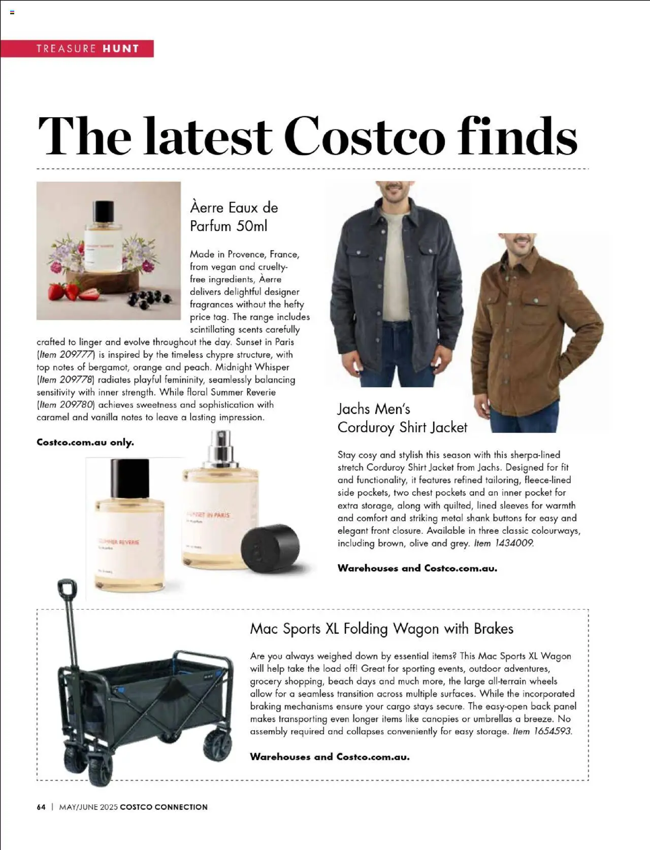 Costco catalogue - valid from 01.05.2025 | Page: 64 | Products: Floral, Shirt, Jacket