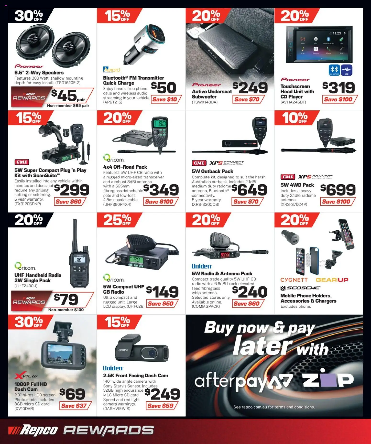 Repco catalogue - valid from 07.01.2026 | Page: 16 | Products: Suit, Accessories, Antenna, Camera
