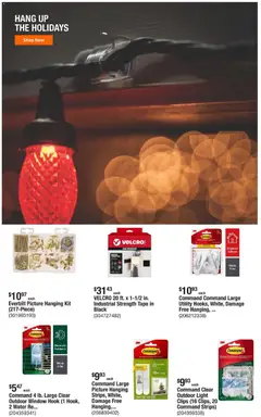 Preview of Home Depot weekly ads valid from 11.12.2025 | Page: 3 | Products: Hook, Water