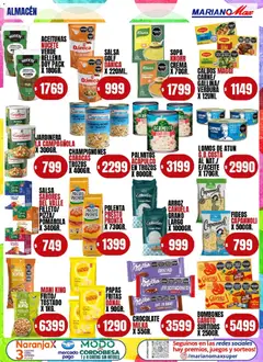 Vista previa Mariano Max - Catálogo válido desde el 03.03.2026 | Página: 2 | Productos: Almendras, Sopa, Mani, Chocolate