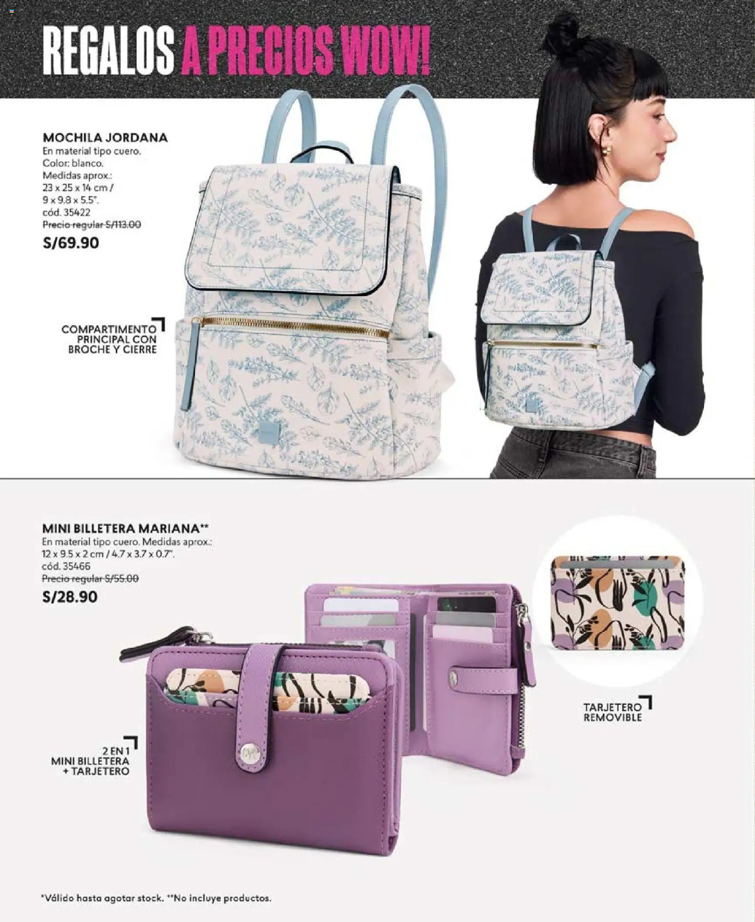 Catálogo CyZone válido desde 14.11.2025 | Página: 28 | Productos: Mochila, Billetera