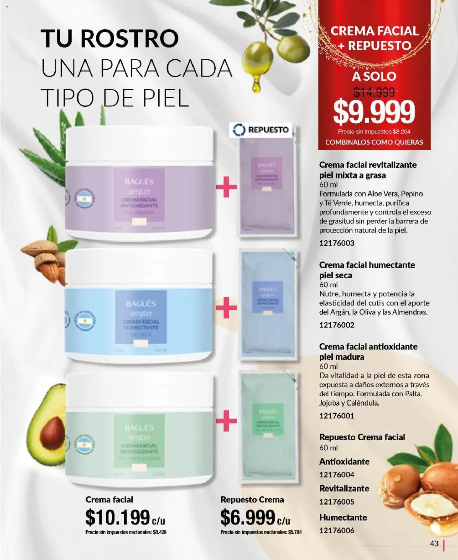 Bagués - Catálogo │ válido desde el 17.11.2025 | Página: 43 | Productos: Oliva, Té, Crema