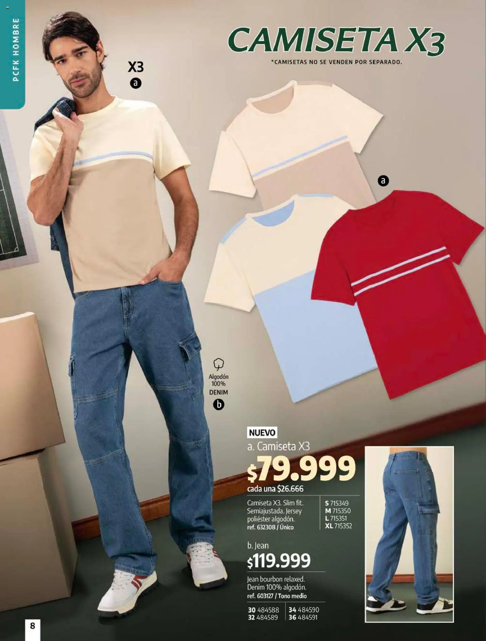 Pacifika revista - valida desde el 15.05.2026 | Página: 8 | Productos: Algodón, Jean, Camiseta