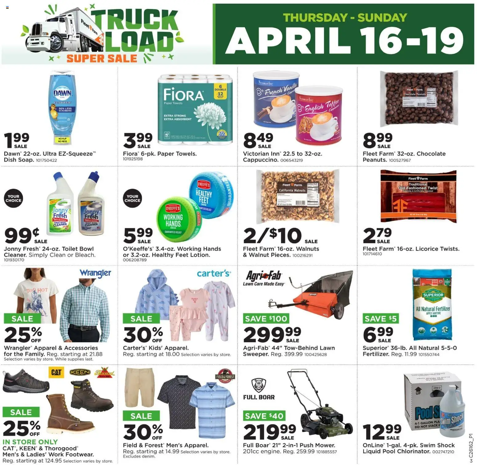 Mills Fleet Farm  Truckload Event - valid from 16.04.2026 | Page: 3 | Products: Chocolate, Shock