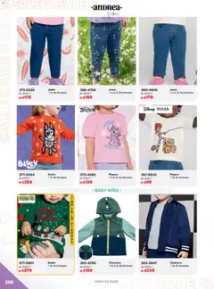 Vista previa de Andrea catálogo Outlet, nuevo folleto de la tienda, válido en México a partir del 21.12.2025 | Página: 208 | Productos: Suéter, Chamarra, Ropa, Playera
