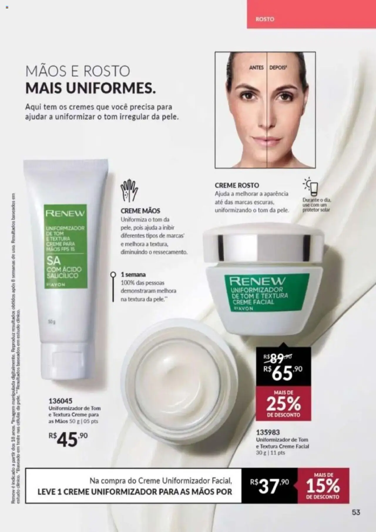 Avon Folheto - válido de 26.09.2025 | Página: 217 | Produtos: Protetor solar, Creme para mãos, Creme