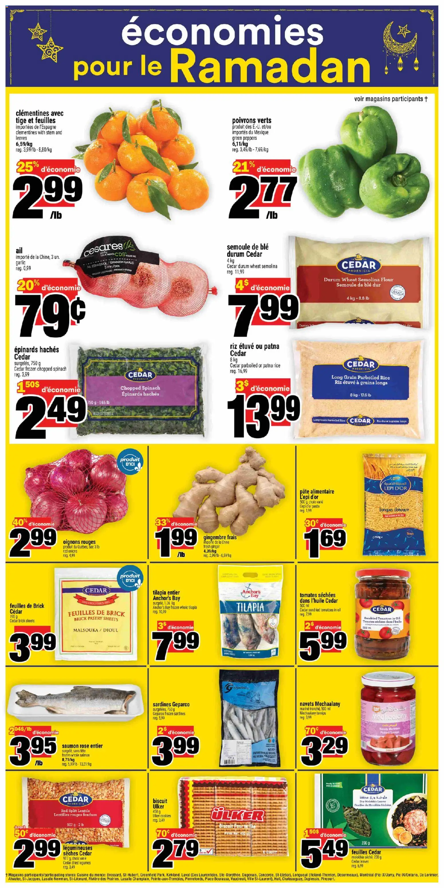 Super C flyer valid from 05.02.2026 | Page: 3 | Products: Rice, Pasta, Cookies, Oil