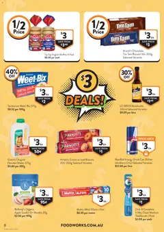 Preview of Foodworks catalogue  - valid from 29.04.2026 | Page: 8 | Products: Coat, Sugar, Lemon, Raspberry