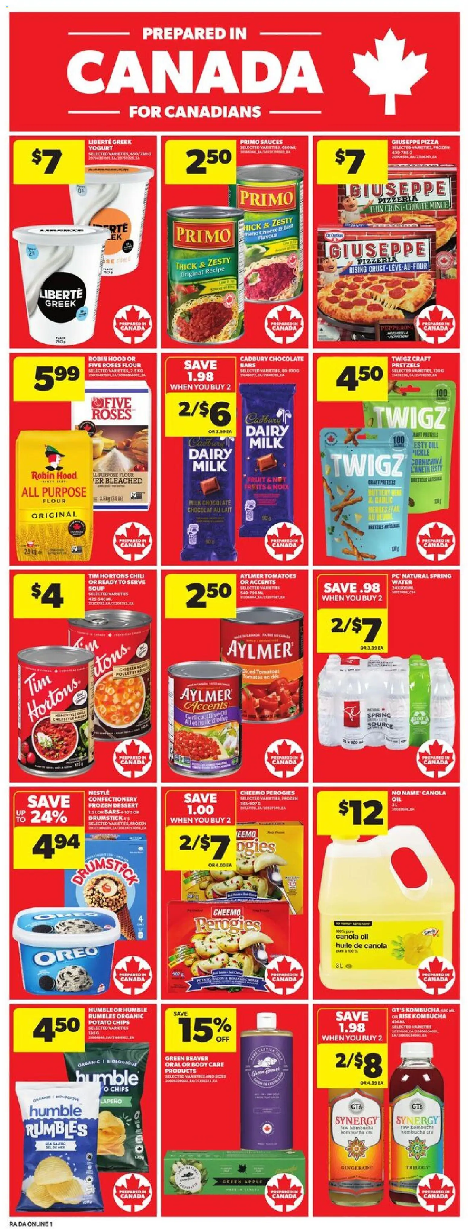 Atlantic Superstore flyer valid from 11.12.2025 | Page: 11 | Products: Milk, Yogurt, Chocolate, Tomatoes