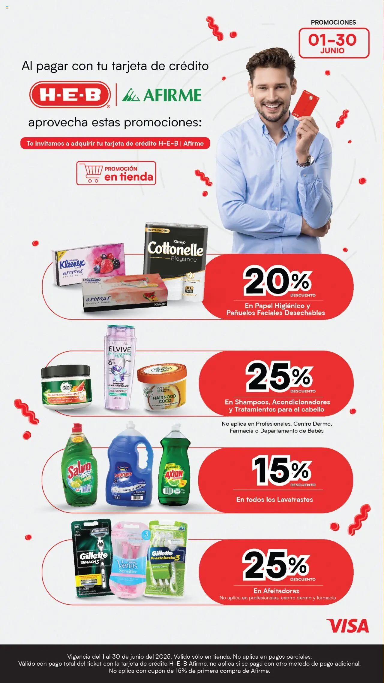 Nuevas ofertas de H-E-B válidas en toda la República Mexicana desde el 20.06.2025. ¡Encuentra las mejores ofertas en H-E-B folleto! | Página: 17 | Productos: Papel higiénico, Té