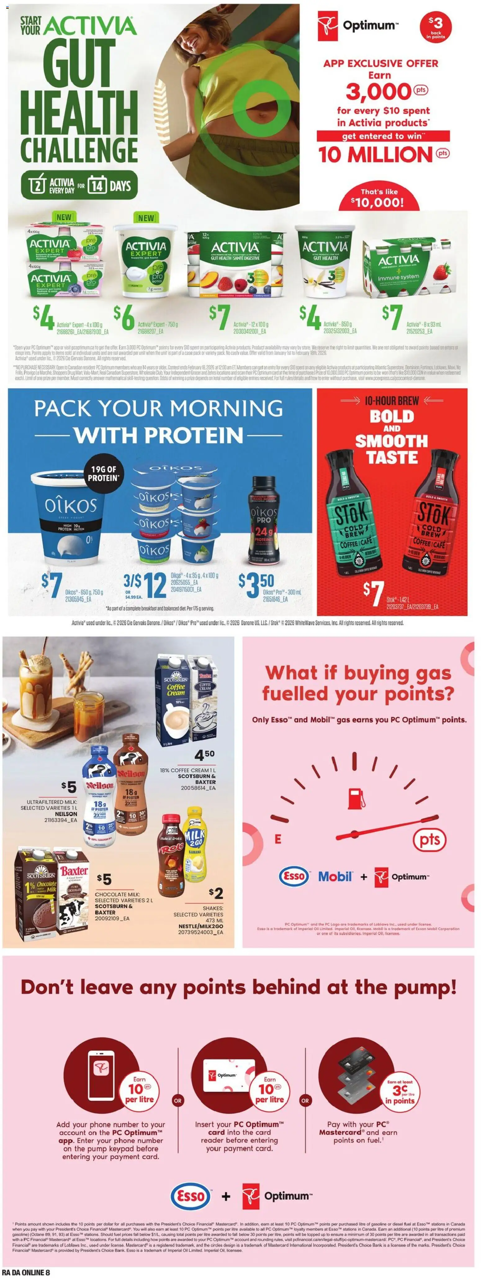 Atlantic Superstore flyer valid from 22.01.2026 | Page: 22 | Products: Cream, Case, Milk, Chocolate