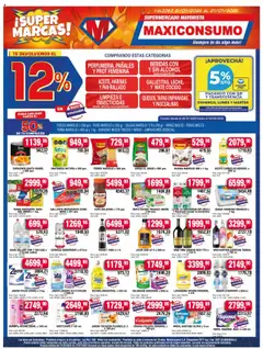 Vista previa Maxiconsumo ofertas válido desde el 21.07.2025