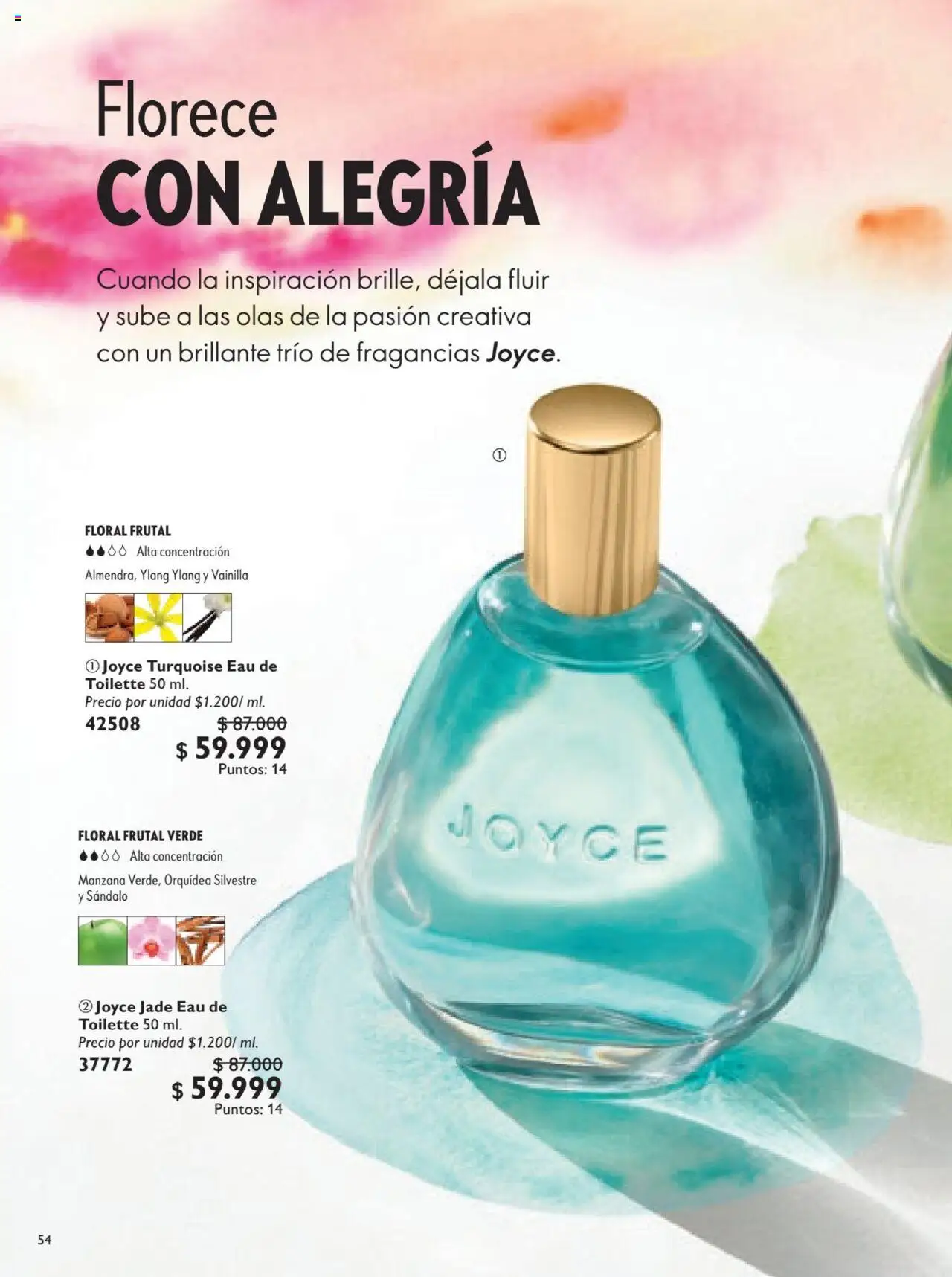Oriflame revista - valida desde el 12.07.2025 | Página: 54 | Productos: Manzana, Eau de toilette