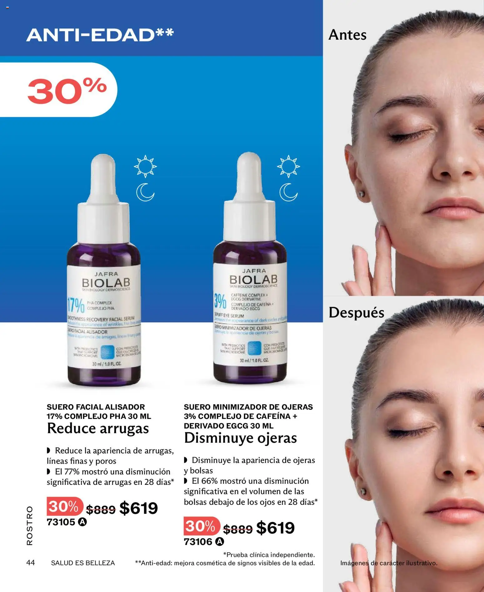 Nuevas ofertas de JAFRA válidas en toda la República Mexicana desde el 01.12.2025. ¡Encuentra las mejores ofertas en JAFRA catálogo! | Página: 44