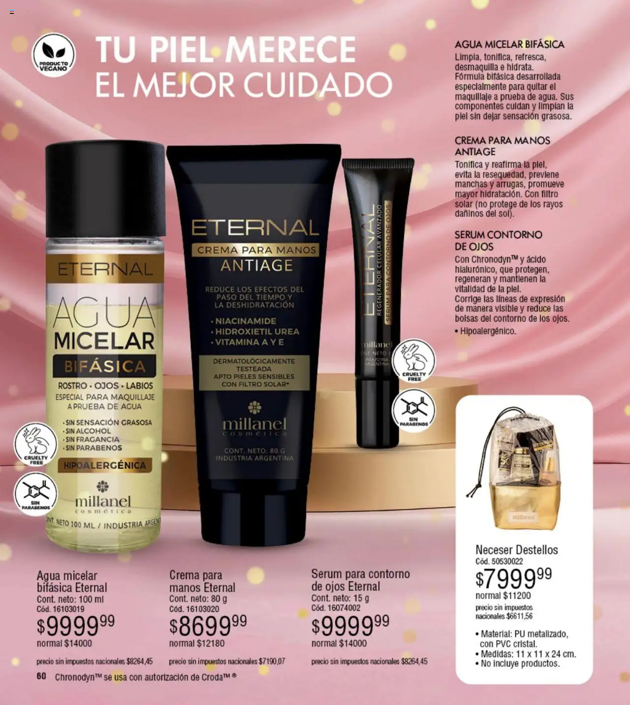 Millanel - Catálogo │ válido desde el 20.10.2025 | Página: 60 | Productos: Fragancia, Serum, Contorno, Neceser