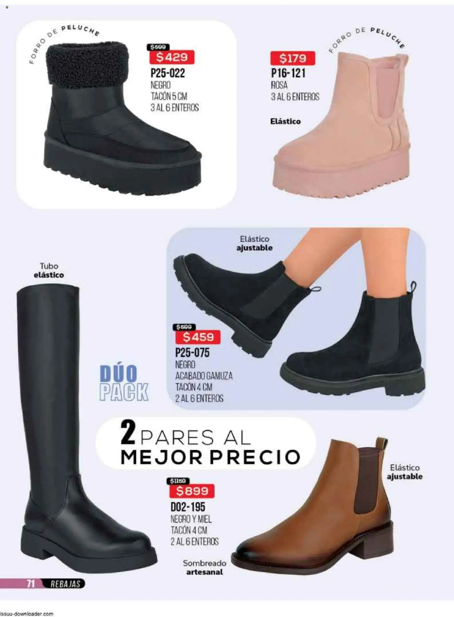 Nuevas ofertas de Cklass válidas en toda la República Mexicana desde el 31.10.2025. ¡Encuentra las mejores ofertas en Cklass catálogo Super Rebajas Ropa! | Página: 345 | Productos: Gamuza